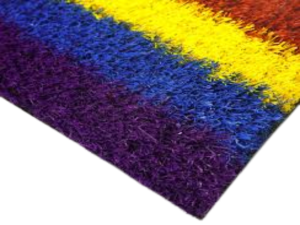 Césped artificial de colores, Grama sintetica de colores, Pasto sintético